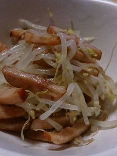 焼豚入りのもやしナムル~お中元消費に~-レシピのメイン写真