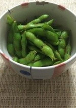 ピリッと七味枝豆-レシピのメイン写真