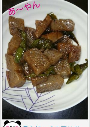 簡単☆こんにゃく照り煮-レシピのメイン写真
