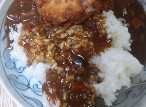 レトルトカレーで・コロッケカレー-レシピのメイン写真