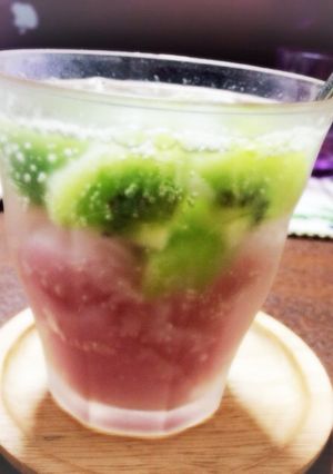 カルピスゼリー入り＊キウイソーダ-レシピのメイン写真