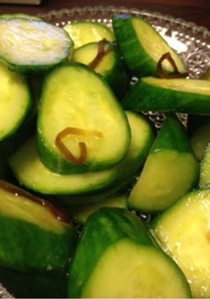 カリカリ！きゅうりの塩昆布浅漬け-レシピのメイン写真