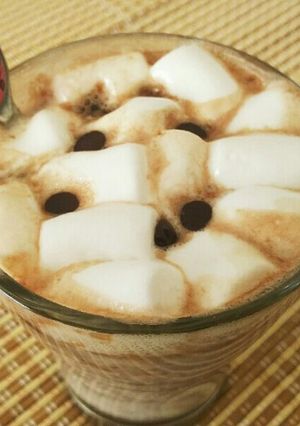 ホットチョコレートバナナミルク-レシピのメイン写真