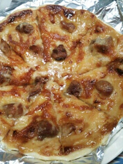 簡単照り焼きチキンピザ♪-レシピのメイン写真