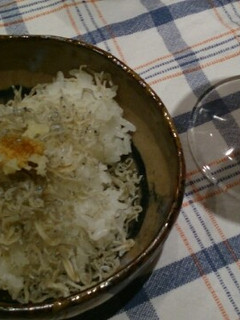 夏休みランチや夜食にじゃこの生姜醤油ご飯-レシピのメイン写真