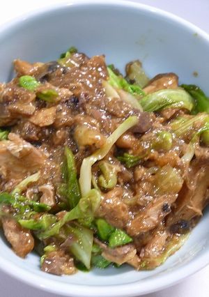 サバ味噌缶！回鍋肉ふう！！-レシピのメイン写真