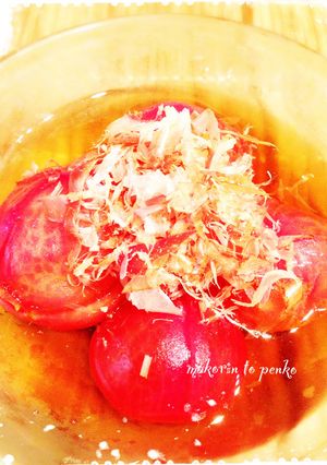 暑い日に!トマトの冷たい和え物-レシピのメイン写真