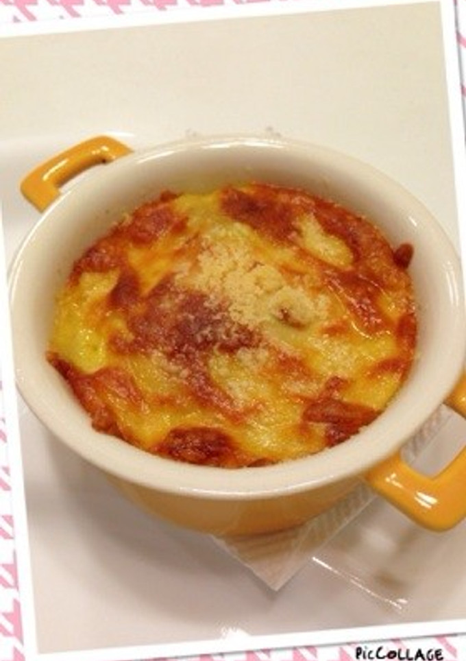 ジャーマンポテトリメイク☆カレーグラタン-レシピのメイン写真