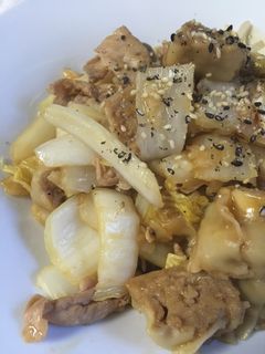 白菜とシュウマイのオイスター炒め-レシピのメイン写真