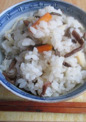 おかず入れてまえ！炊き込みご飯-レシピのメイン写真