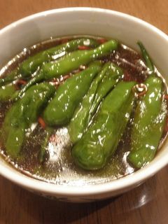 簡単!しし唐辛子の焼き浸し-レシピのメイン写真
