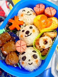 だんご三兄弟弁当-レシピのメイン写真
