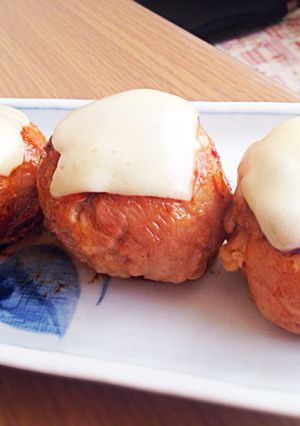 冷やご飯で！簡単肉巻きおにぎり-レシピのメイン写真