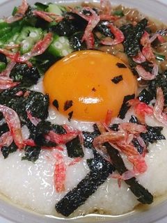 夏バテ解消☆ネバネバぶっかけそうめん-レシピのメイン写真