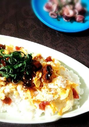 **鰻ちらし** 冷凍きざみ鰻で~。-レシピのメイン写真