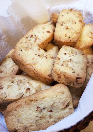 簡単！ザックザクくるみクッキー-レシピのメイン写真