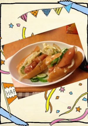 ゴマだれのホットドック-レシピのメイン写真