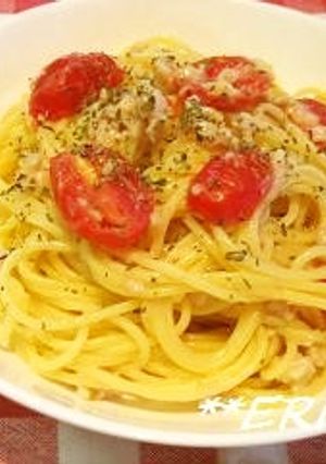 クリームトマトパスタ～♪♪-レシピのメイン写真