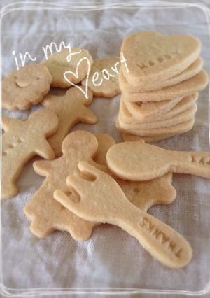 簡単♡ビニール袋で卵なしサクサククッキー-レシピのメイン写真