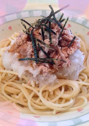 簡単♡ツナと大根おろしのパスタ-レシピのメイン写真