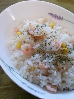 フライパンで美味しく☆シーフードピラフ♪-レシピのメイン写真