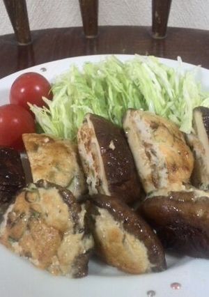 椎茸の肉詰め-レシピのメイン写真