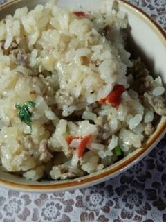 簡単!焼き肉のタレでピラフ風♡-レシピのメイン写真