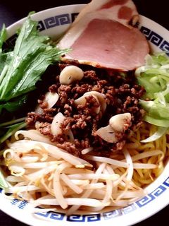 ラーメン屋の味?男の坦々麺風 まぜそば-レシピのメイン写真