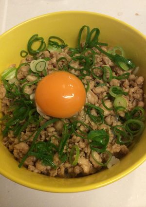 すき家風★新とりそぼろ丼-レシピのメイン写真