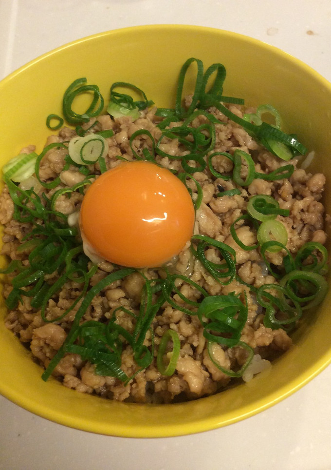 すき家風★新とりそぼろ丼-レシピのメイン写真