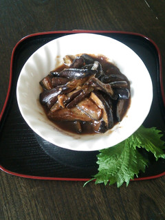 プルーンエキス入り茄子の味噌炒め-レシピのメイン写真