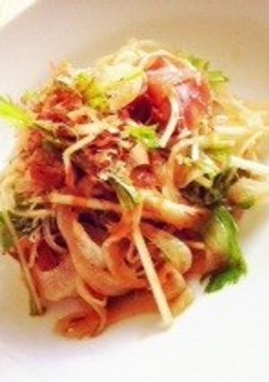 タマネギのおかかサラダ〜梅風味〜-レシピのメイン写真