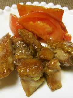 ピリ辛の鶏の照り焼き☆ビールに合うー!-レシピのメイン写真