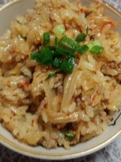 絶品!焼き肉のタレで♪キム肉のピラフ風♪-レシピのメイン写真