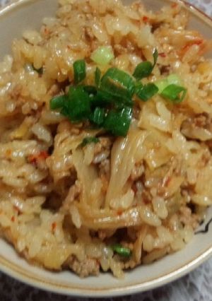 絶品!焼き肉のタレで♪キム肉のピラフ風♪-レシピのメイン写真