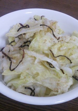 キャベツの塩昆布和え-レシピのメイン写真