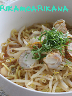 ありかも風ベビーホタテの味噌ラーメン-レシピのメイン写真