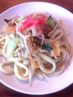 包丁いらず!豚しょうが焼きうどん-レシピのメイン写真