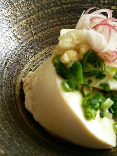 亜麻仁(アマニ)油で簡単に高級豆腐に変身-レシピのメイン写真