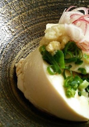 亜麻仁(アマニ)油で簡単に高級豆腐に変身-レシピのメイン写真