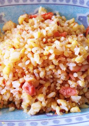 超簡単！売り物並みのパラパラチャーハン！-レシピのメイン写真
