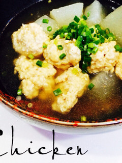 冬瓜と鶏団子のトロトロ煮♬ヘルシー料理-レシピのメイン写真