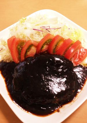 しっかりハンバーグデミグラスソース-レシピのメイン写真