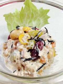簡単!すぐできるひじきサラダ-レシピのメイン写真