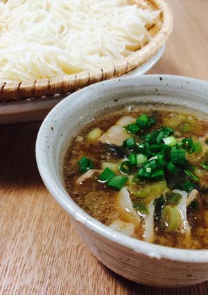 素麺つけ麺これイケ麺♡~スタミナつゆ~-レシピのメイン写真