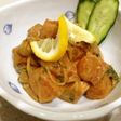 サーモンの味噌ヨーグルト和え