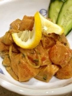 サーモンの味噌ヨーグルト和え-レシピのメイン写真