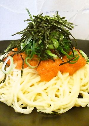 基本の冷製パスタ（明太子ソース）☆-レシピのメイン写真