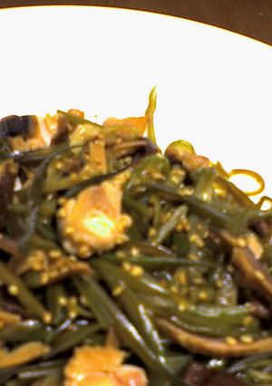 大好物^^茎わかめのきんぴら-レシピのメイン写真