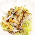 春に簡単便利♪もずくと野菜の健康サラダ